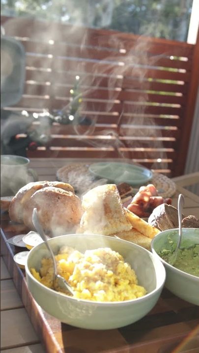 Breakfast on the deck — reel